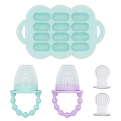 WeeSprout baby food feeders set of 2 ready for gentle bite-sized meals on the go