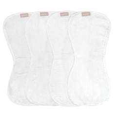 WeeSprout burp cloths four-layer absorbency keep outfits dry during feedings