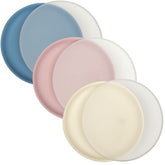WeeSprout non-suction plates with lids show toddler-friendly containment.