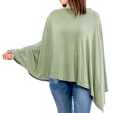 WeeSprout nursing cover in soft-breathable fabric for comfortable public nursing.