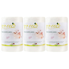 wegreeco cloth diaper liner soft texture close-up for baby comfort during diaper changes.