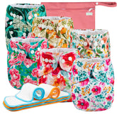 Wegreeco Chinese Rose pack-front showcases stylish patterns for newborns and moms.