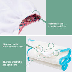 Wegreeco diaper snaps adjustable deliver a secure, customizable fit from newborn to toddler.