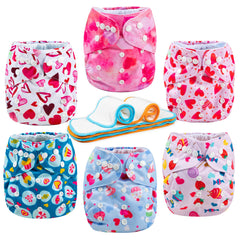 Wegreeco 4-layer inserts shown for soft, breathable absorption and comfort.