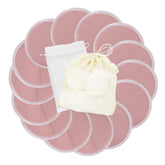 Wegreeco nursing pads contoured design closeup shows discreet comfort and reliable leak protection.