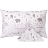 WeeSprout toddler pillow Safari front with compact neck support for smaller sleepers.