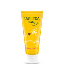 Weleda Calendula Baby Face Cream tube for gentle daily moisturizing.