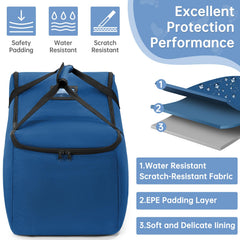 WELIDAY bottom cushioning protects car seat from friction and wear during handling