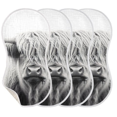 WELLDAY burp cloths 22x11 inches provide full shoulder coverage