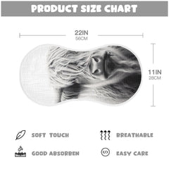 WELLDAY burp cloth bottom TPU layer guards clothing