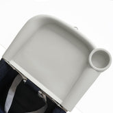 Wellgo baby dining tray attached to Inglesina chair showing secure fit for safe meals
