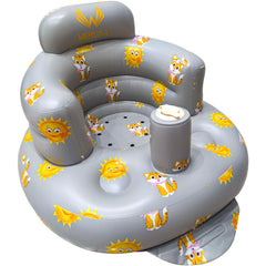 WEMORA inflatable baby seat designed for ages 3-36 months for growing kids