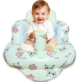 WEMORA inflatable baby seat valve close-up for quick inflation