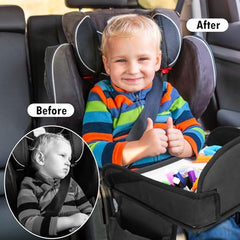 WENRENER car-seat tray with cup holder keeps drinks within reach