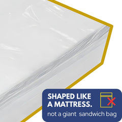 Wenses crib mattress bag accessory bags show extra storage for sheets and clothes.