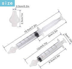 Wentwos 10ml nasal irrigator cap keeps the tip clean and ready for travel use