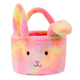 Wepop Easter basket plush kids' hand-held tote for egg hunts