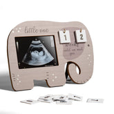 WerkaSi Ultrasound Picture Frame countdown weeks view helps families track pregnancy progress.