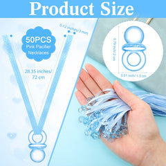 Wesiti pack of 50 pacifier necklaces for gifting.