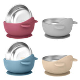Wesketch four pack bowls on table for organized mealtimes