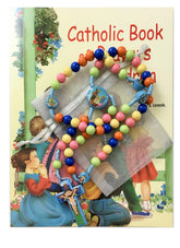 Westmon Works Baptism Set rosary with wooden beads for gentle prayer moments
