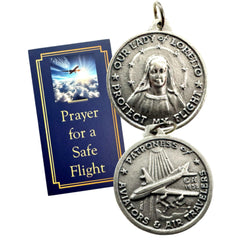 Westmon Works Our Lady of Loretto medal detail for travel keepsakes.