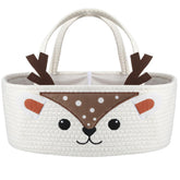 Weysat cute deer diaper caddy assembled for organized nursery storage and easy access