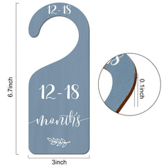 Whaline boho wooden baby dividers back view showcasing durable construction