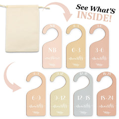 Whaline divider size 6.7 x 3 inches demonstrates closet compatibility.