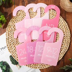 Whaline pink gradient divider with smooth surface protects garments
