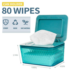 Whiidoom wipes dispenser in use with one hand for quick access