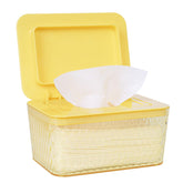 Whiidoom Wipes Dispenser transparent body shows remaining wipes for easy refills.