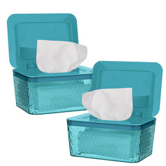 Whiidoom wipes dispenser with transparent design for easy visibility and quick refills.