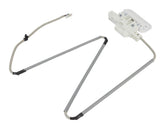 Whirlpool W10810403 lock front view demonstrates authentic OEM part for secure operation.