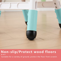 WHY TOYS anti-slip foot covers protect floors during active use