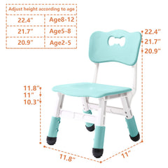 WHY TOYS ergonomic backrest supports comfortable posture during study and play