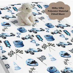 Wicbfdfv crib sheet with 9-inch pocket secures mattress.