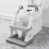 Wiifo potty ladder assembly view shows sturdy base for secure climbing.