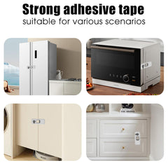 Wilbeva fridge lock in closed and open positions for different uses