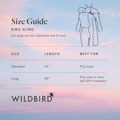WildBird ring sling back carry distributes weight for longer wear.