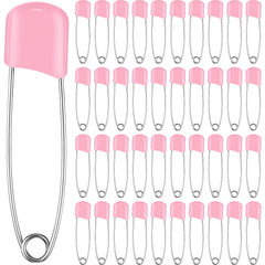WILLBOND diaper pins pink packaging with velvet bag for easy storage and on-the-go use.