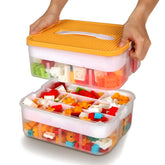 WillingHeart kids toy storage baseplate lid for creative building sessions