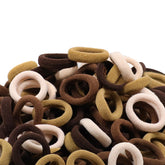 WillingTee baby hair ties packaging shows bulk value for easy replacements