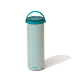 Willow portable breastmilk cooler teal 16oz fits car cup holders for on-the-go feeding.