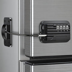WILNIRY refrigerator lock with combination for kid-proofing and door safety.
