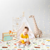 Wiltology playmat city-exploration-side with colorful streets for imaginative play and early motor skills