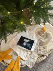Wimist Goose Lovey gift-ready packaging for newborn shower or birthday.