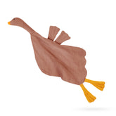 Wimist Goose Lovey in dusty rose provides newborn comfort and a soft security touch.