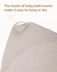 Wimist 32x32 towels spread flat to show generous size.
