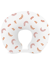 Wimist leaf nursing cover fabric close-up highlighting soft muslin for gentle feeding.